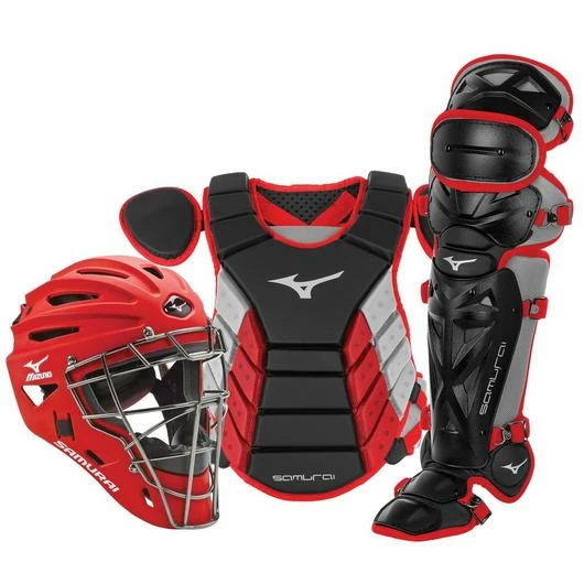 Mizuno Samurai Catcher's Complete Set - NOCSAE Certified - Youth 14" (Ages 9-12) 5 Mizuno Samurai Catcher's Complete Set - NOCSAE Certified - Youth 14" (Ages 9-12) - Image 3