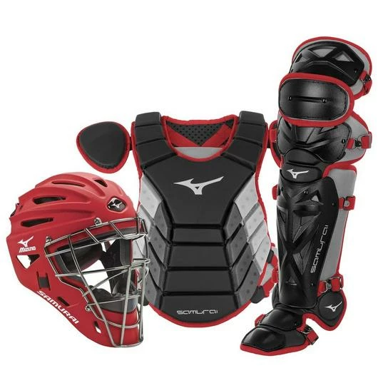 Mizuno Samurai Catcher's Complete Set - NOCSAE Certified - Youth 14" (Ages 9-12) 6 Mizuno Samurai Catcher's Complete Set - NOCSAE Certified - Youth 14" (Ages 9-12) - Image 4