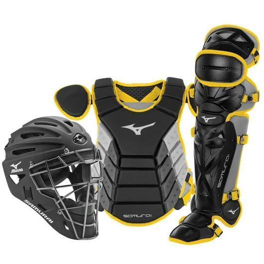 Mizuno Samurai Catcher's Complete Set - NOCSAE Certified - Youth 14" (Ages 9-12) 7 Mizuno Samurai Catcher's Complete Set - NOCSAE Certified - Youth 14" (Ages 9-12) - Image 5