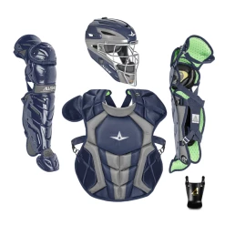 All-Star S7 AXIS Pro Catcher's Complete Set - NOCSAE Certified - Youth (Ages 9-12) -Bats Shop CKCC912S7X NAVY