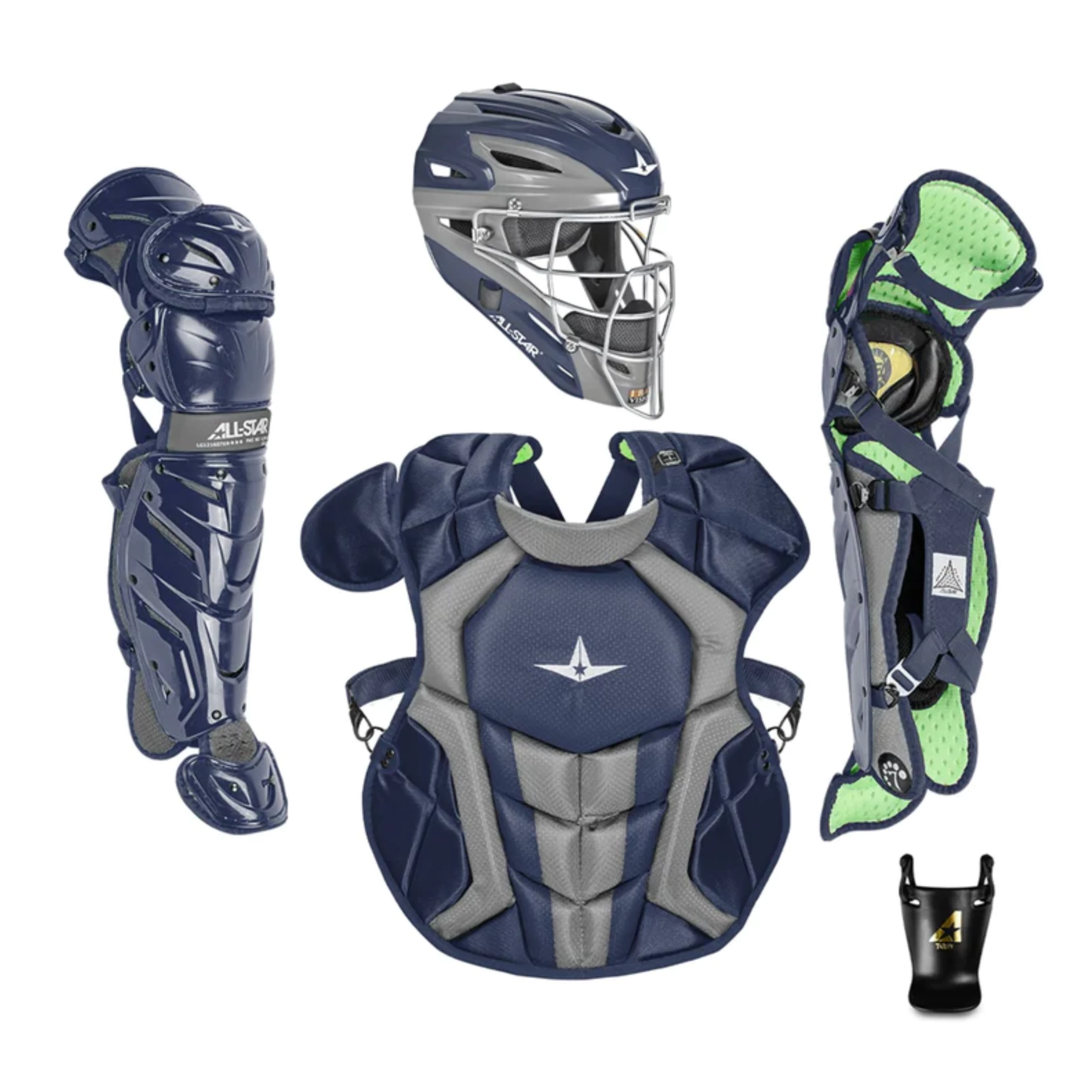 All-Star S7 AXIS Pro Catcher's Complete Set - NOCSAE Certified - Intermediate (Ages 12-16) 3 All-Star S7 AXIS Pro Catcher's Complete Set - NOCSAE Certified - Intermediate (Ages 12-16)