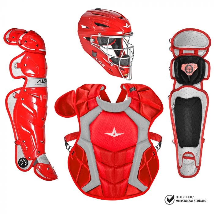 All-Star S7 Pro Catcher's Complete Set - NOCSAE Certified - Adult (Ages 16+) 5 All-Star S7 Pro Catcher's Complete Set - NOCSAE Certified - Adult (Ages 16+) - Image 3