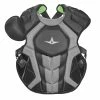 All-Star S7 AXIS Pro Chest Protector - SEI & NOCSAE Certified -Bats Shop CPCC40PRO BK