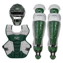 Rawlings Velo 2.0 Catcher's Complete Set - NOCSAE Certified - Youth (Ages 9-12) -Bats Shop CSV2Y DG W