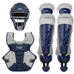 Rawlings Velo 2.0 Catcher's Complete Set - NOCSAE Certified - Youth (Ages 9-12) -Bats Shop CSV2Y N W