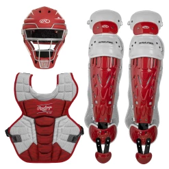 Rawlings Velo 2.0 Catcher's Complete Set - NOCSAE Certified - Youth (Ages 9-12) -Bats Shop CSV2Y S W