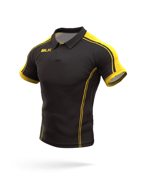 Bats Shop -Bats Shop Design Your Own Baseball Polo Shirt BLKsport