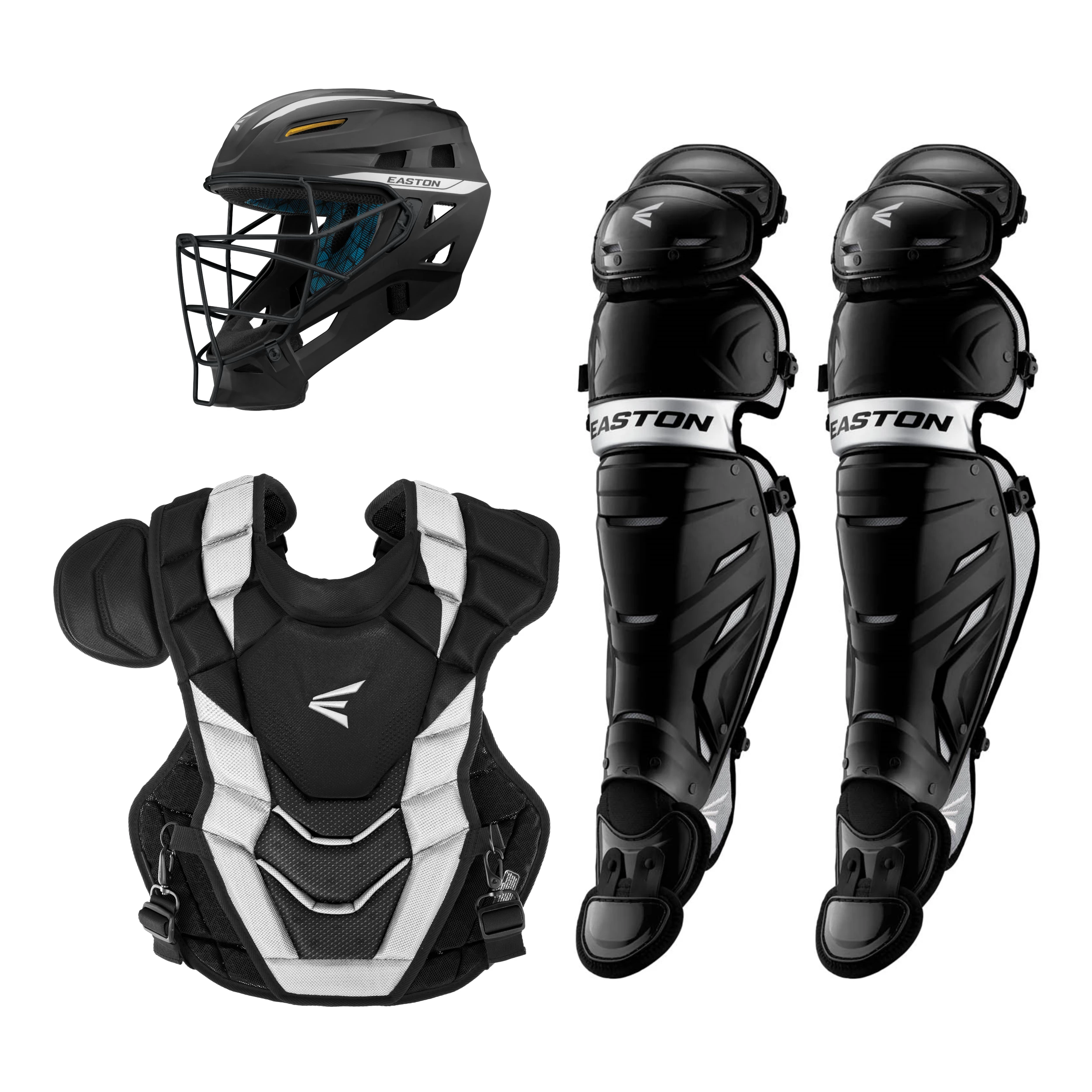 Easton PRO X Catcher's Complete Set - NOCSAE Certified - Intermediate (Ages 12-16) 3 Easton PRO X Catcher's Complete Set - NOCSAE Certified - Intermediate (Ages 12-16)
