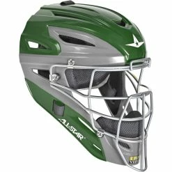 All-Star MVP2500 Graphite Two-Tone Catcher's Helmet -Bats Shop MVP2500GTT DG