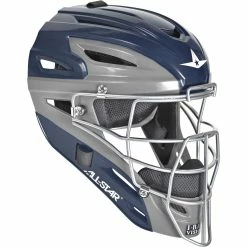 All-Star MVP2500 Graphite Two-Tone Catcher's Helmet -Bats Shop MVP2500GTT NA