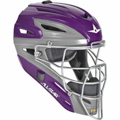 All-Star MVP2500 Graphite Two-Tone Catcher's Helmet -Bats Shop MVP2500GTT PU
