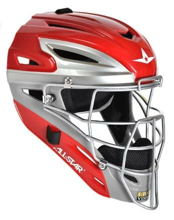 All-Star MVP2510 Two-Tone Catcher's Helmet - Youth 7 All-Star MVP2510 Two-Tone Catcher's Helmet - Youth - Image 5