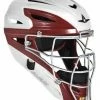 All-Star MVP2510 White Two Tone Catcher's Helmet - Youth -Bats Shop MVP2500WTTMA a898ec04 cfeb 47b3 86cd 458981cd12ff