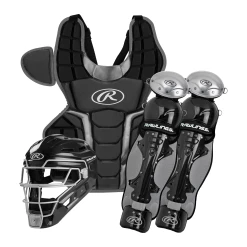 Rawlings Renegade 2.0 Catcher's Complete Set - NOCSAE Certified - Intermediate (Ages 12-15) -Bats Shop R2CSY B SIL 16967745 7d74 48d9 844b 9052071ddd34