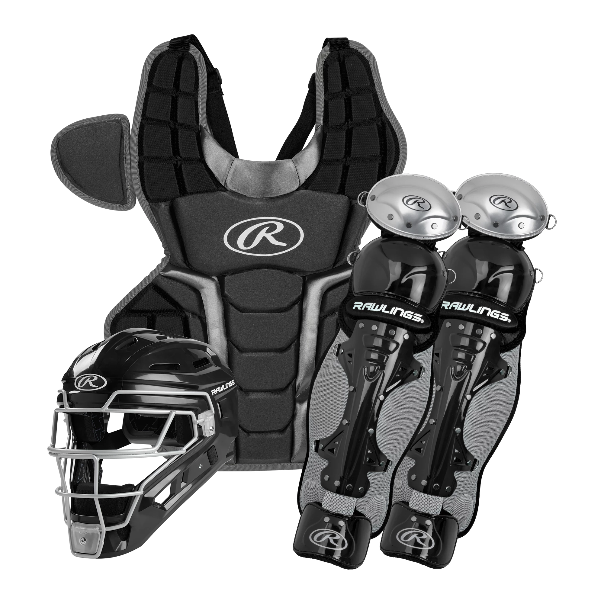 Rawlings Renegade 2.0 Catcher's Complete Set - NOCSAE Certified - Adult (Ages 15+) 3 Rawlings Renegade 2.0 Catcher's Complete Set - NOCSAE Certified - Adult (Ages 15+)
