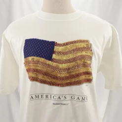 America's Game Baseball Stitches USA Flag White T-ShirtYouth And AdultShort Or Long Sleeve 12 America's Game Baseball Stitches USA Flag White T-ShirtYouth And AdultShort Or Long Sleeve -Bats Shop america s game baseball stitches white t shirt youth and adult short or long sleeve 22