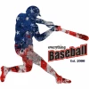 America's Pastime Baseball Batter T-ShirtChoose Your ColorYouth Med To Adult 4XCURRENTLY NOT AVAILABLE DUE TO STAFFING ISSUES -Bats Shop america s pastime baseball batter t shirt choose your color youth med to adult 4x 5