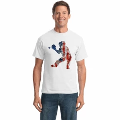America's Pastime Baseball Catcher T-ShirtChoose Your ColorYouth Med To Adult 4XCURRENTLY NOT AVAILABLE DUE TO STAFFING ISSUES -Bats Shop america s pastime baseball catcher t shirt choose your color youth med to adult 4x 29
