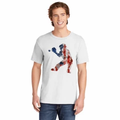 America's Pastime Baseball Catcher T-ShirtChoose Your ColorYouth Med To Adult 4XCURRENTLY NOT AVAILABLE DUE TO STAFFING ISSUES -Bats Shop america s pastime baseball catcher t shirt choose your color youth med to adult 4x 36