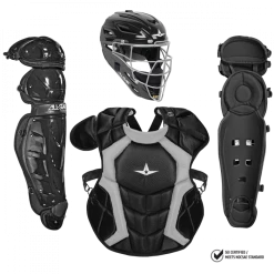 All-Star Classic Pro Catcher's Complete Set - NOCSAE Certified - Adult (Ages 16+) 8 All-Star Classic Pro Catcher's Complete Set - NOCSAE Certified - Adult (Ages 16+) -Bats Shop as ckccpro4 bk web