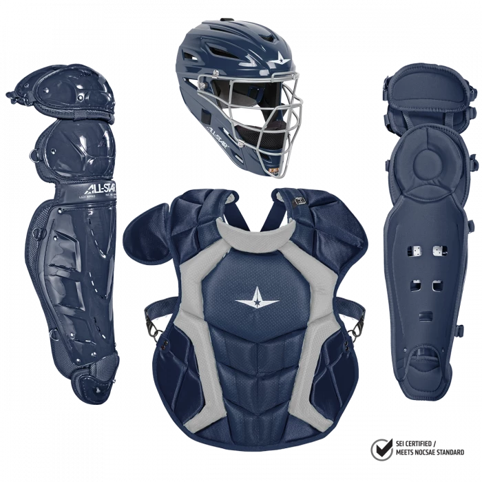 All-Star Classic Pro Catcher's Complete Set - NOCSAE Certified - Adult (Ages 16+) 4 All-Star Classic Pro Catcher's Complete Set - NOCSAE Certified - Adult (Ages 16+) - Image 2