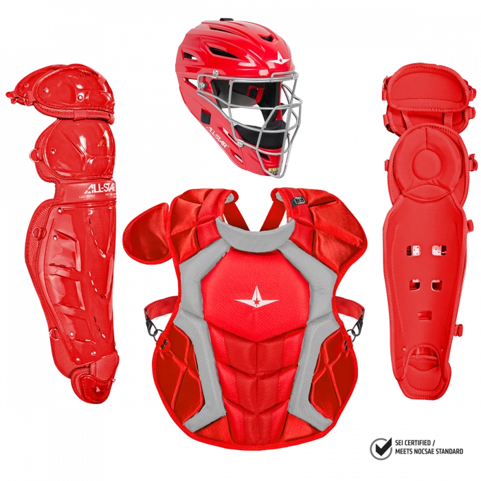 All-Star Classic Pro Catcher's Complete Set - NOCSAE Certified - Adult (Ages 16+) 3 All-Star Classic Pro Catcher's Complete Set - NOCSAE Certified - Adult (Ages 16+)