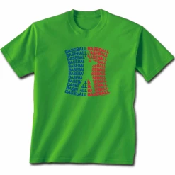 Baseball Baseball Green T-Shirt