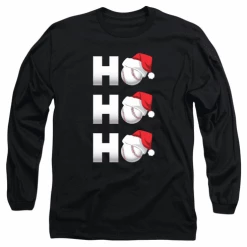 Baseball Christmas HO HO HO Adult T-Shirt Or SweatshirtChoose Your Color 10 Baseball Christmas HO HO HO Adult T-Shirt Or SweatshirtChoose Your Color -Bats Shop baseball christmas ho ho ho adult t shirt or sweatshirt choose your color 5