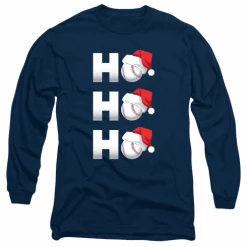 Baseball Christmas HO HO HO Adult T-Shirt Or SweatshirtChoose Your Color 11 Baseball Christmas HO HO HO Adult T-Shirt Or SweatshirtChoose Your Color -Bats Shop baseball christmas ho ho ho adult t shirt or sweatshirt choose your color 7