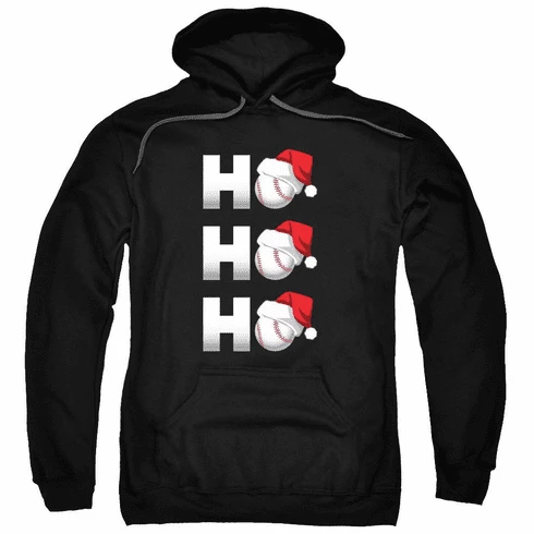 Baseball Christmas HO HO HO Adult T-Shirt Or SweatshirtChoose Your Color 7 Baseball Christmas HO HO HO Adult T-Shirt Or SweatshirtChoose Your Color - Image 5