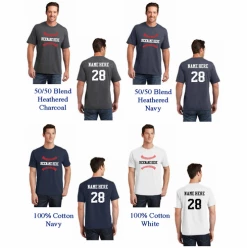 Baseball Nickname Or Team Name Personalized T-ShirtChoose Your TextChoose Your ColorYouth Med To Adult 4XCURRENTLY NOT AVAILABLE DUE TO STAFFING ISSUES