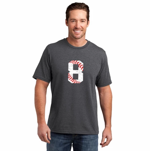 Baseball Number Personalized T-ShirtChoose Your NumberChoose Your ColorYouth Med To Adult 4XCURRENTLY NOT AVAILABLE DUE TO STAFFING ISSUES 6 Baseball Number Personalized T-ShirtChoose Your NumberChoose Your ColorYouth Med To Adult 4XCURRENTLY NOT AVAILABLE DUE TO STAFFING ISSUES - Image 4