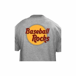 Baseball Rocks T-ShirtGRAY SMALL Or WHITE SMALL 5 Baseball Rocks T-ShirtGRAY SMALL Or WHITE SMALL -Bats Shop baseball rocks t shirt gray small or white small 8