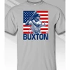 Byron Buxton USA Flag T-ShirtChoose Your ColorShort Or Long SleeveYouth Med To Adult 4XCURRENTLY NOT AVAILABLE DUE TO STAFFING ISSUES