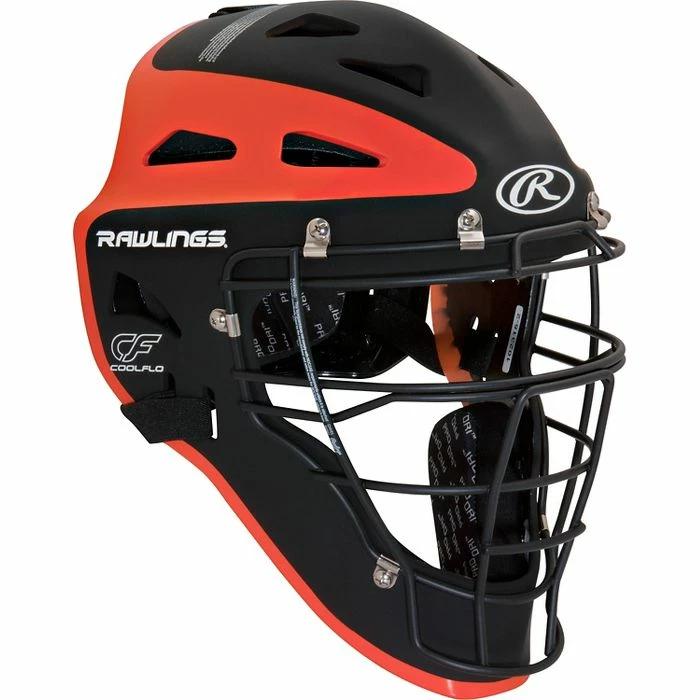 Rawlings Velo Hockey Style Catcher's Helmet 3 Rawlings Velo Hockey Style Catcher's Helmet