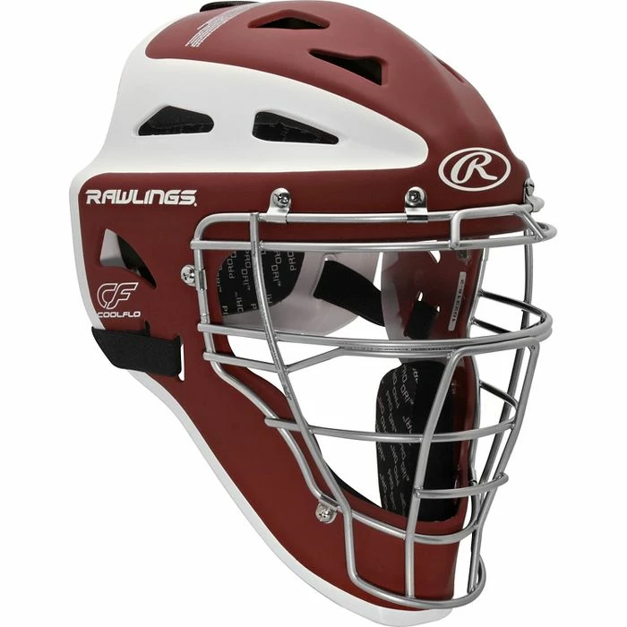 Rawlings Velo Hockey Style Catcher's Helmet 6 Rawlings Velo Hockey Style Catcher's Helmet - Image 4