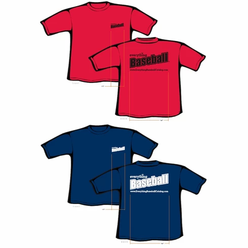 Everything Baseball Logo T-ShirtsYouth And Adult 3 Everything Baseball Logo T-ShirtsYouth And Adult