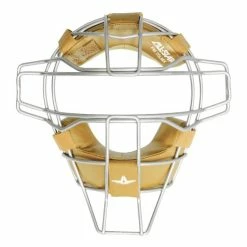 All-Star FM25TI Titanium Series Face Mask With LMX Pads -Bats Shop fm25ti lmx tan