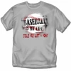 Girls Are Just A Hobby Baseball Short Sleeve T-ShirtCRAZY 8 SPECIAL! -Bats Shop girls are just a hobby gray t shirt youth med to adult 4x 5
