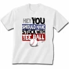 Hey You Baseball Tee Ball White Short Sleeve T-ShirtCRAZY 8 SPECIAL! 1 Hey You Baseball Tee Ball White Short Sleeve T-ShirtCRAZY 8 SPECIAL! -Bats Shop hey you baseball white t shirt youth med to adult 4x 5