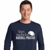 I Can't My Kid Has Baseball Practice T-ShirtChoose Your ColorYouth Med To Adult 4XCURRENTLY NOT AVAILABLE DUE TO STAFFING ISSUES