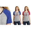 Personalized Baseball Juniors Mesh Sleeve V-Neck T-ShirtsChoose Your TextChoose Your ColorsJuniors XS-4XLCURRENTLY NOT AVAILABLE DUE TO STAFFING ISSUES -Bats Shop personalized baseball juniors mesh sleeve v neck t shirts choose your text choose your colors juniors xs 4xl 5