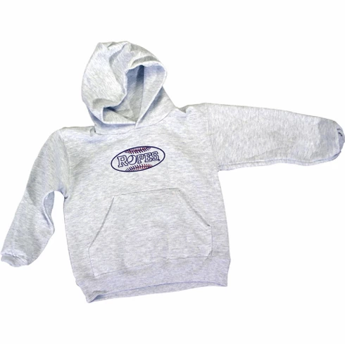 Ropes Baseball Youth Small Hooded SweatshirtONLY 2 YOUTH SMALL LEFT! 4 Ropes Baseball Youth Small Hooded SweatshirtONLY 2 YOUTH SMALL LEFT! - Image 2