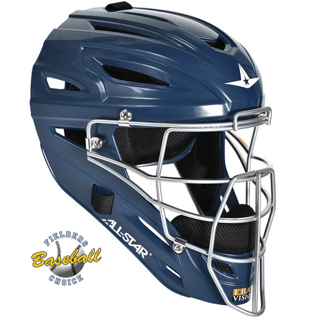 All-Star MVP2400 Catchers Helmet NAVY 3 All-Star MVP2400 Catchers Helmet NAVY