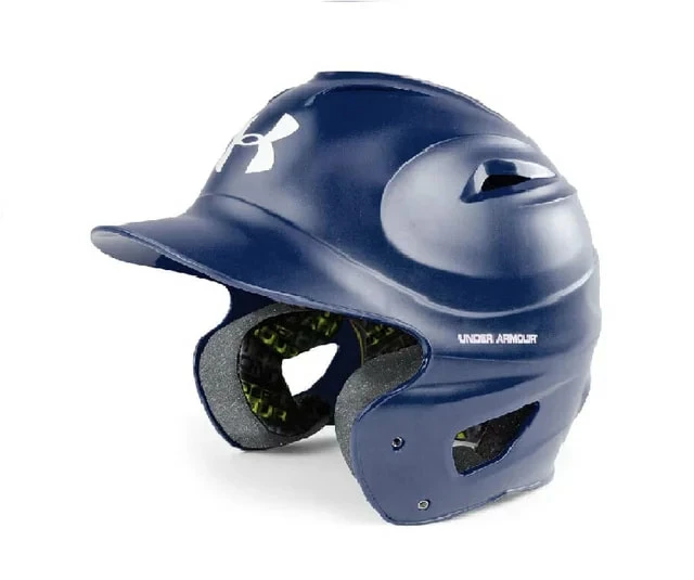 Under Armour Matt Batting Helmet// BLACK 7 Under Armour Matt Batting Helmet// BLACK - Image 5