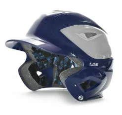 All-Star OSFM S7 Batting Helmet 2 Tone// NAVY/SILVER