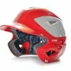 All-Star OSFM S7 Batting Helmet 2 Tone// RED/SILVER