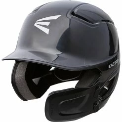 Easton Alpha Helmet + Universal Jaw Guard // BLACK