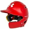 Under Armour Batting Helmet With Jaw Guard // RED -Bats Shop s253258760203723501 p5015 i6 w1200