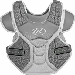 Rawlings Velo Softball Chest Protector 18 Rawlings Velo Softball Chest Protector -Bats Shop sbcpvel silwht
